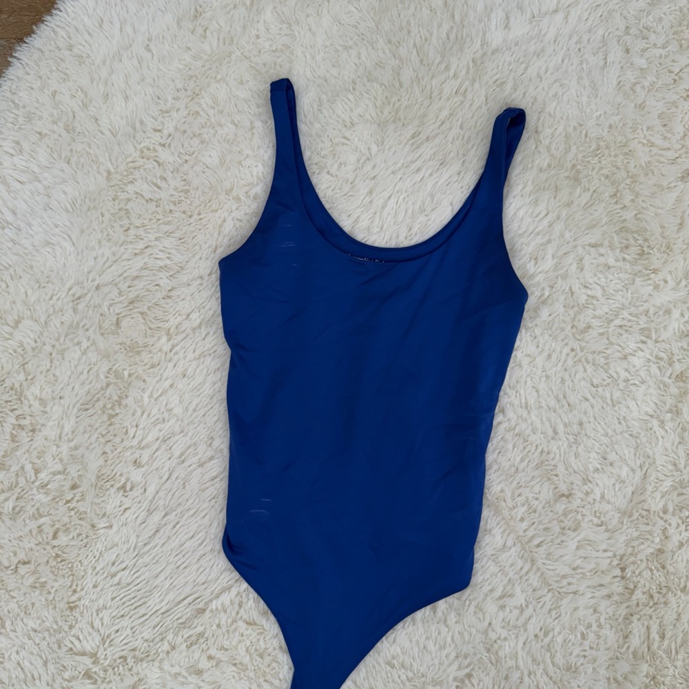 Abercrombie & Fitch Royal Blue Soft Fabric Top